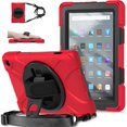thumbnail image 1 of 360° Rotatable Fire7 2022 Case (12th Gen 7 inch) Shockproof Heavy Duty Protective Case with Shoulder Strap/Hand Strap/Kickstand Children's Case, 1 of 8