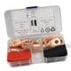 thumbnail image 1 of Terminales de alambre de cobre AWG, conectores de terminales con tubo termorretráctil, para caja de distribución, vehículos, aplicaciones e AWG2 5 16 Macarena  Terminales de cable, 1 of 3