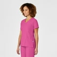 thumbnail image 4 of WonderWink W123 6455-Women's Mock Wrap Scrub Top, 4 of 6