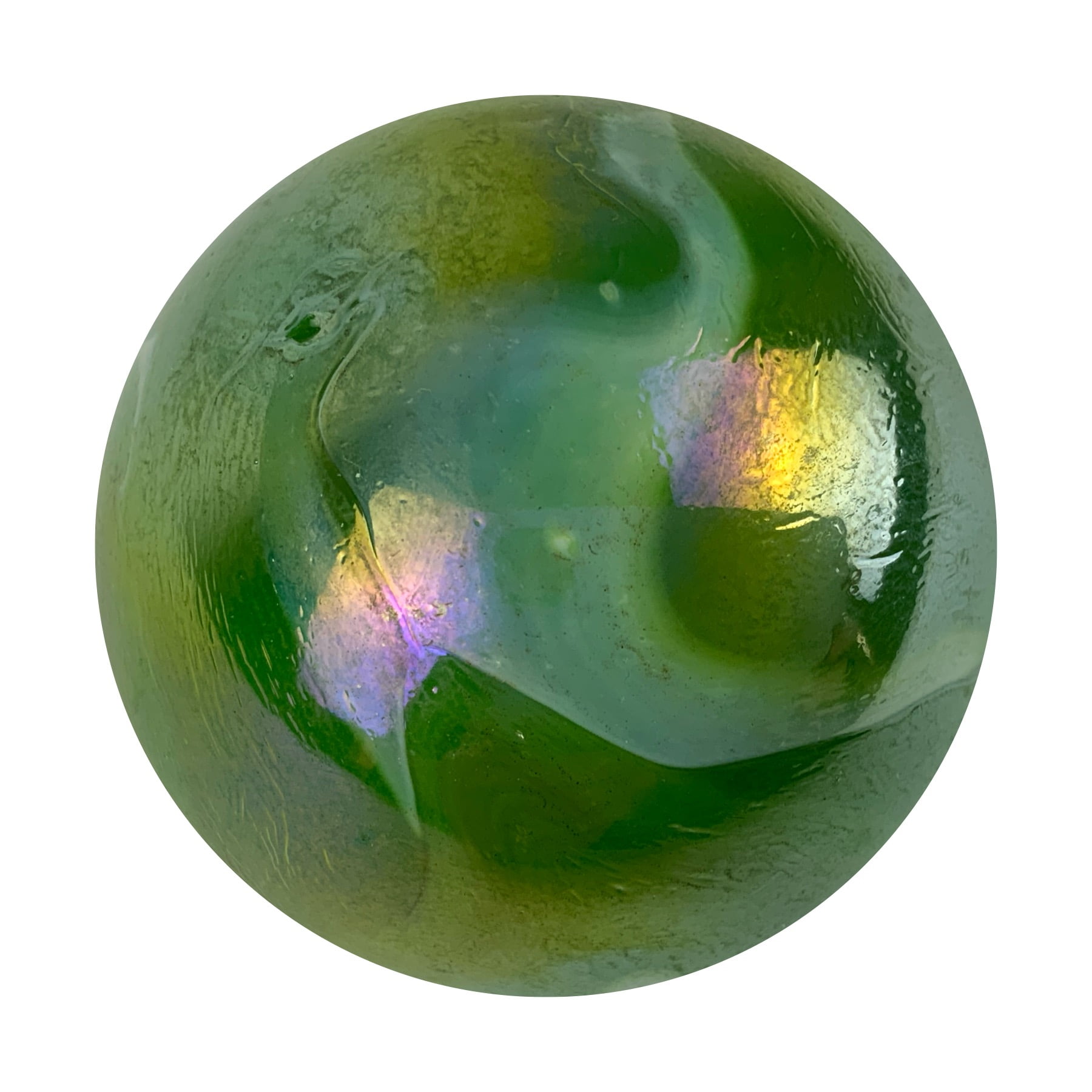 Large 50mm (2") Fungus Toe Breaker Toy Marble Glass Ball Huge - Walmart.com