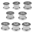 thumbnail image 3 of pitrice Aluminum Passive Synchronous Wheel Toothed Pulley 3D Printer Accessory, 2GT-20T Inner Hole 4mm, 3 of 7