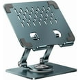 thumbnail image 1 of Innotechsc Soporte para Tableta Ajustable para Escritorio, Tableta Portátil Plegable de Metal, Soporte Portátil, Soporte para Laptop de Refrigeración Ventilado Compatible con 10-15.6", 1 of 8