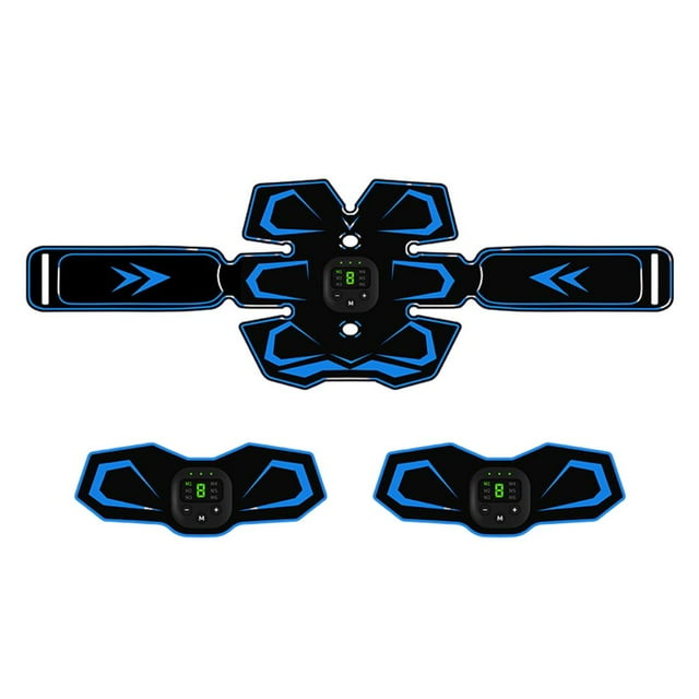 Estimulador de Abdominales - Tonificador de Músculos Abdominales para Hombres, Mujeres - de Entrenamiento Abdominal de Potencia Electrónica Pa