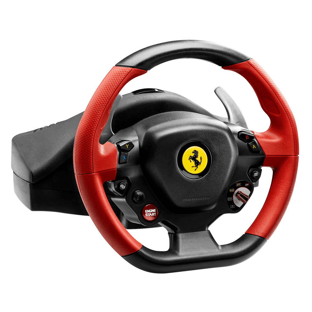 wildernis Delegeren ze Thrustmaster Xbox One Ferrari 458 Spider Racing Wheel, 4460105 - Walmart.com