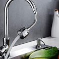 thumbnail image 5 of 1set Swivel Water Faucet, Kitchen Faucet Extender, 360 Swivel Faucet Sprayer Head, Faucet Replacement Component, Kitchen Accessories (16.5cm Long), 5 of 5