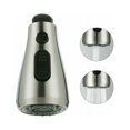 thumbnail image 1 of Hand Shower Sink Pull-Out Hand Shower for Kitchen Mixer Tap Pro Shower Head 2 Types of Jets Brushed, 1 of 5
