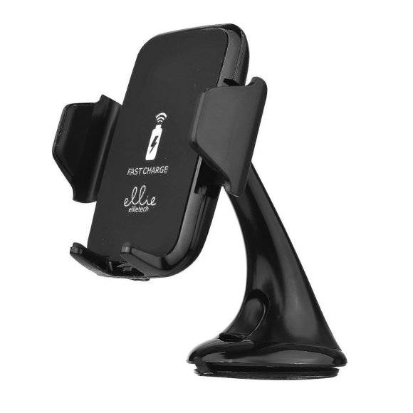 Chargeur de Voiture Sans Fil compatible ellietech CS201 Support de Téléphone 2 en 1 Charge Rapide pour Véhicule_Perfect Gift