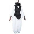 thumbnail image 1 of Disfraz de Anime Jujutsu Kaisen Choso, Top, chaleco y pantalones, uniforme negro y marrón para mujeres y hombres, fiesta de Halloween, 1 of 4
