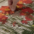 thumbnail image 4 of Ambesonne Rustic Jigsaw Puzzle, Blooming Poppy Flowers, Heirloom-Quality Fun Activity for Family Durable Cardboard, 1000 pcs, Orange Brown, 4 of 5