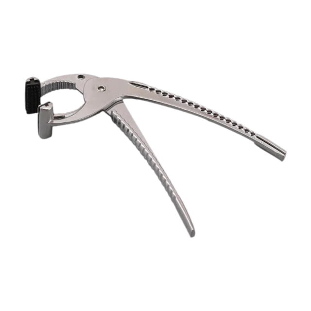 Pinzas de cocina de metal para platos calientes, cuencos, sartenes, mango antideslizante, antiescaldaduras para cazuelas, ollas de piedra