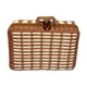 thumbnail image 1 of Cesta de almacenamiento,Cesta de almacenamiento de imitación de ratán,Cesta de almacenamiento hecha a mano,estuche de maquillaje,maleta,Caja de regalo tejida para accesorios de L, 1 of 8