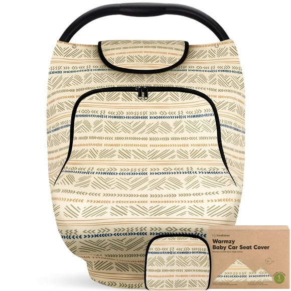 Funda para Silla de Coche de Bebé KeaBabies Warmzy Suave y Transpirable