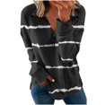 thumbnail image 2 of Vedolay Tops for Women Womens 2023 Fall Workout Crop Tops Long Sleeve Casual Sweatshirts,Black S, 2 of 4