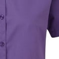 thumbnail image 4 of Premier Short Sleeve Poplin Blouse/Plain Work Shirt, 4 of 4