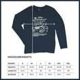 thumbnail image 7 of Ford Bronco Country Tough Free Wheeling 1978 Women's Long Sleeve T-shirt Vintage Truck Fan 4x4 Off Road Classic Car Show, 7 of 7