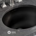 thumbnail image 3 of Plaisir 16.5 Oval Under-Mount Bathroom Sink, 3 of 7