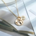 thumbnail image 2 of AUNOOL Graduation Gifts for Her 2024, Compass Graduation Necklace Graduation Gift Map World Necklace Travel Gifts for Women, 2 of 5