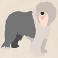 thumbnail image 2 of CafePress - English Sheep Dog Silhouette Tote Bag - Unisex Canvas Tote Bag, Beige, 1-Piece, 2 of 7
