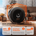 thumbnail image 2 of 2025 Spider Farmer Smart Plant Heater with Temp Control, Day/Night Sensors, 4 Modes & 24H Timer for Indoor Grow Heating, 2 of 9