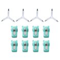 thumbnail image 1 of Pinza Para Sábanas De Cama De Acero Inoxidable Ajustable Triángulo Soporte Para Sábanas Correas Clips Sujetadores De Pinza + 8 Uds Soporte Para Edredón 4 Uds Guardurnaity HA023982-05, 1 of 7