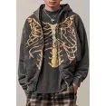 thumbnail image 3 of XINQIHANG Men's Hoodie Hip Hop Pullover Sweaters for Teenagers, 3 of 3