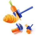thumbnail image 4 of Leatfisat Spiral Vegetable Slicer- Multifunctional Cucumber Carrot Curler & Peeler, Ergonomic Kitchen Gadget With Integrated Sharpener, 4 of 6
