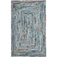 thumbnail image 2 of SAFAVIEH Nantucket Sampson Geometric Cotton Area Rug, Multi, 4' x 6', 2 of 7