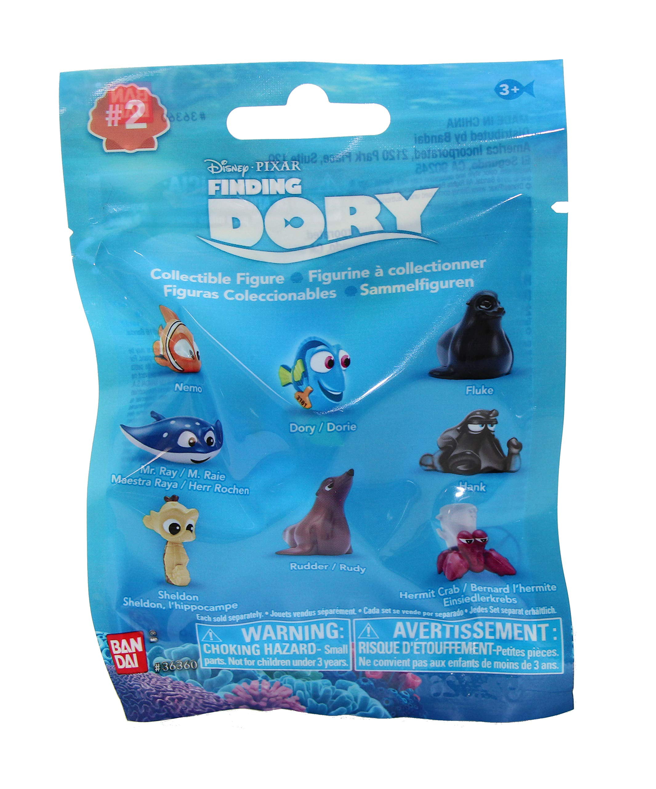 Pack of 2 Disney Pixar Finding Dory Blind Bags-Series 2 