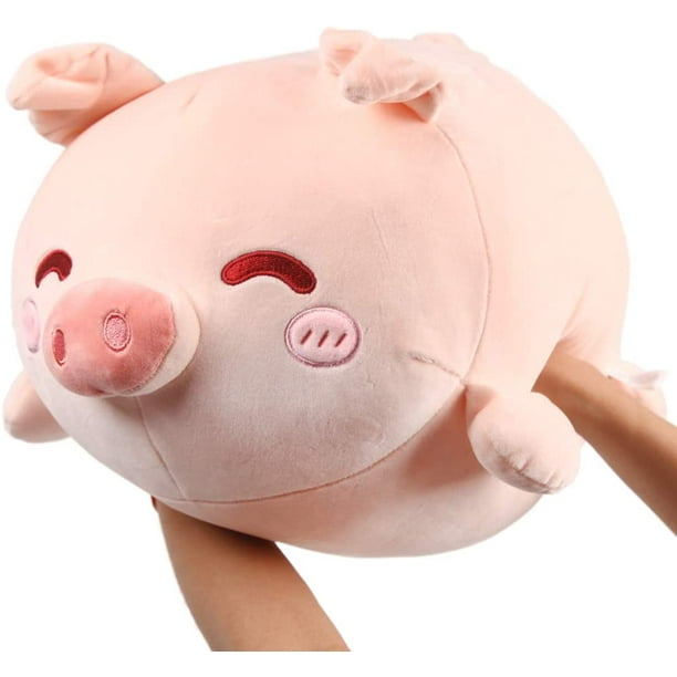 Oreiller en peluche cochon mignon : jouets en peluche cochon doux