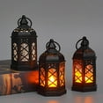 thumbnail image 2 of Ramadan Hexagonale Lanterne Style Rétro Mubarak Décoration Lanterne Décorative pour Bar Partie Faveur Décor, 2 of 9