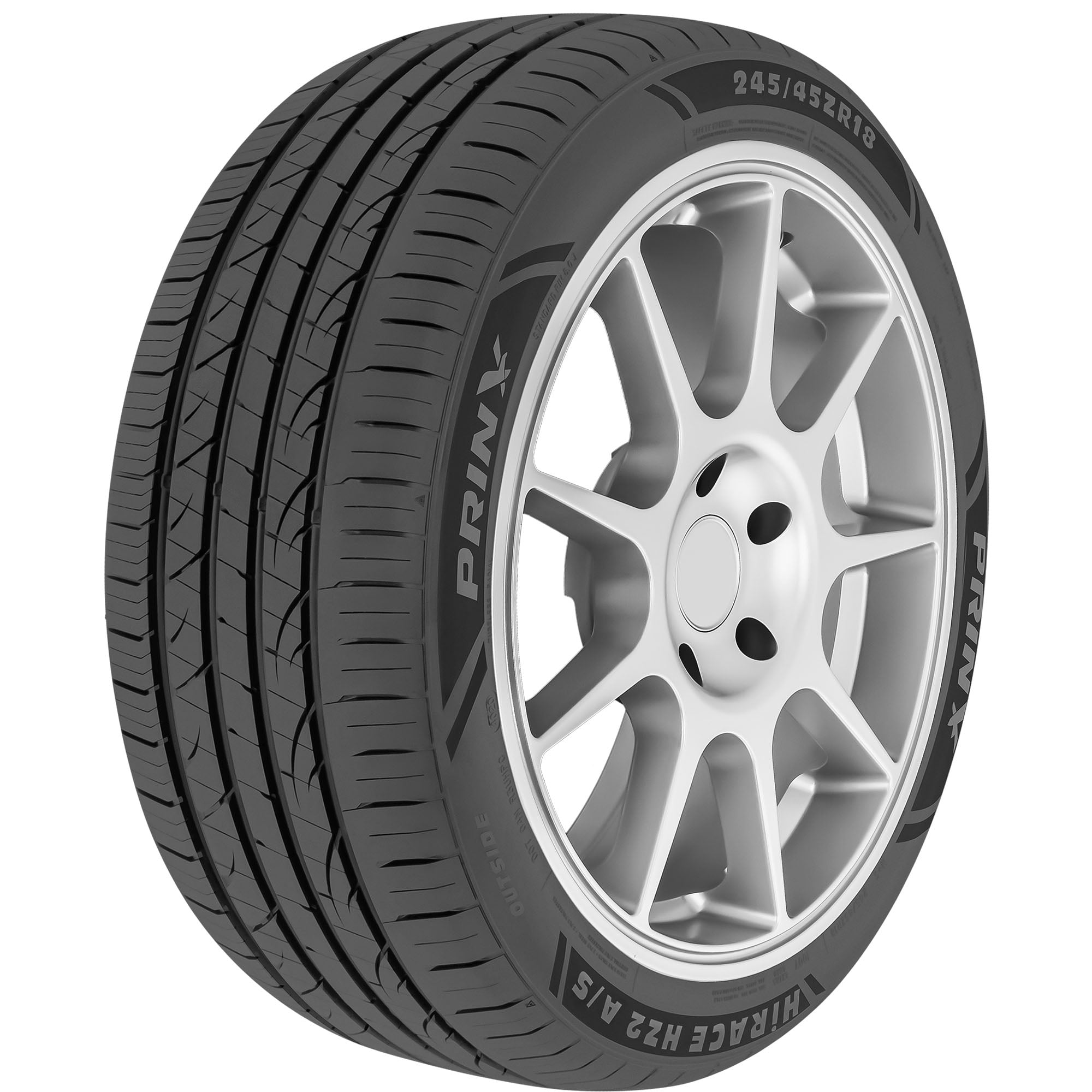 Prinx HiRACE HZ2 A/S Passenger Tire - 225/40ZR18 92Y XL, All Prinx HiRACE HZ2 A/S Passenger Tire - 225/40ZR18 92Y XL, All