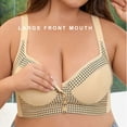 thumbnail image 6 of Fancifize Women Plus Size Sleep Bras Wirefree Nursing Sleep Bra Soft No Underwire Nighttime Comfort For Breastfeeding Moms, 6 of 9