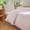 Pink Gingham, variant on Red Gingham Grid Duvet Cover Set Twin, 100% Washed Cotton Plaid Comforter Cover Set,Ultra-Soft & Lightweight Cottage Bedding Set(2PCS, Twin)
