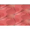 thumbnail image 1 of Ahgly Company Tapis Rectangulaire Rouge Lavable en Machine, 6 Pieds x 9 Pieds, 1 of 7