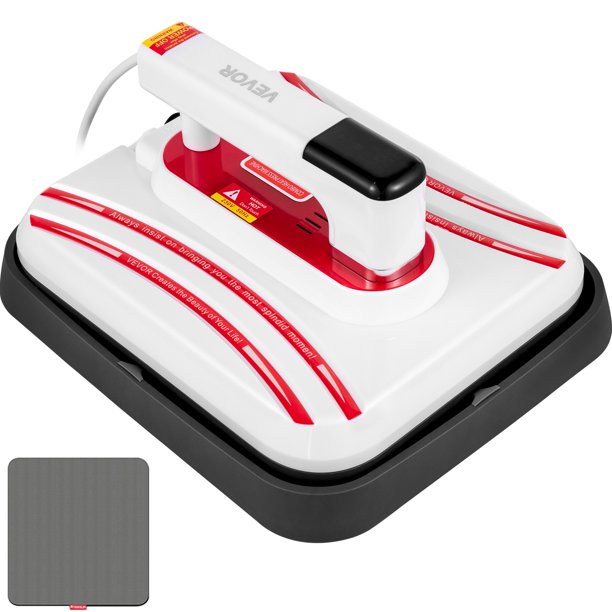 VEVOR Portable Heat Press 12x10 Inch Easy Press 800W Mini Heat Press