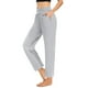 thumbnail image 2 of TaTaai Women's Loose Fit Yoga Pants with Pockets High Waist Stretchy Long Pants Casual Athletic Lounge Bottoms Tummy Control Non See Through Relaxed Fit Gift, 2 of 7