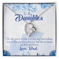 thumbnail image 2 of À Ma Fille Ma Seule Prière à Dieu de Papa pour Toujours Collier w Carte de Message, 2 of 8