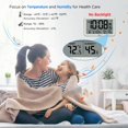 thumbnail image 2 of Reloj Digital de Pared WallarGe CL6002 Autoajustable con Temperatura, 2 of 7