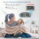 thumbnail image 2 of Reloj Digital de Pared WallarGe CL6002 Autoajustable con Temperatura, 2 of 7