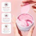 thumbnail image 4 of Puntoco Mascarilla hidratante para ojos con ácido hialurónico y rosa, mascarilla hidratante para ojos 80 g, 4 of 5
