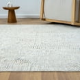 thumbnail image 3 of LR Home Alison Mara Abstract Indoor Polyester Area Rug, Light Gray/Ivory, 2'6" x 8', 3 of 5