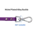 thumbnail image 4 of Correa NIMBLE, larga, impermeable, para entrenamiento, 15 m, color morado, 4 of 6