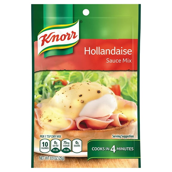 Knorr Sauce Mix Hollandaise .9 oz (Pack of 6)