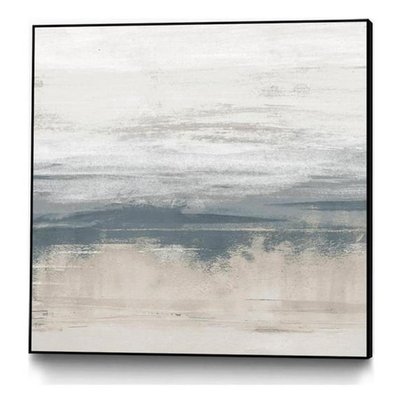 Giant Art Canvas  20x20 Serene Feeling Framed in Multi-Color