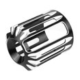 thumbnail image 4 of Cubierta del Filtro de Aceite, Yctze Reemplazo de la Cubierta del Filtro de Aceite de la Motocicleta de Aluminio CNC para Touring Unive for harley hupen cover Khall QC13086, 4 of 6