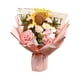 thumbnail image 2 of Ramo de punto hecho a mano, ramo de crochet, flores artificiales, crochet, flor Rosa, 2 of 9