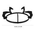 thumbnail image 2 of Raindrops Cast Iron Pan Support Non Slip Rack Black for Home Users 1Pcs, 2 of 7