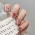 thumbnail image 5 of UDIYO Nail Patch Environmentally Friendly Wear-resistant ABS Blush Nail Tips for Dating, 5 of 7