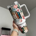 thumbnail image 3 of Easily Distracted By Books Tumbler, 40oz Insulated Stainless Steel Quencher, 3 of 3