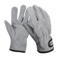 thumbnail image 1 of Guantes para acampar Guantes de cuero de piel de vaca Manoplas resistentes al calor / fuego Guantes CLS  Mitones de camping, 1 of 7